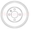 BENDIX 329235B Brake Drum